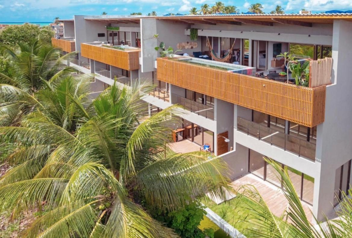 Milagres Hospedagens - Praia E Vista Coqueiros Sao Miguel dos Milagres Ngoại thất bức ảnh