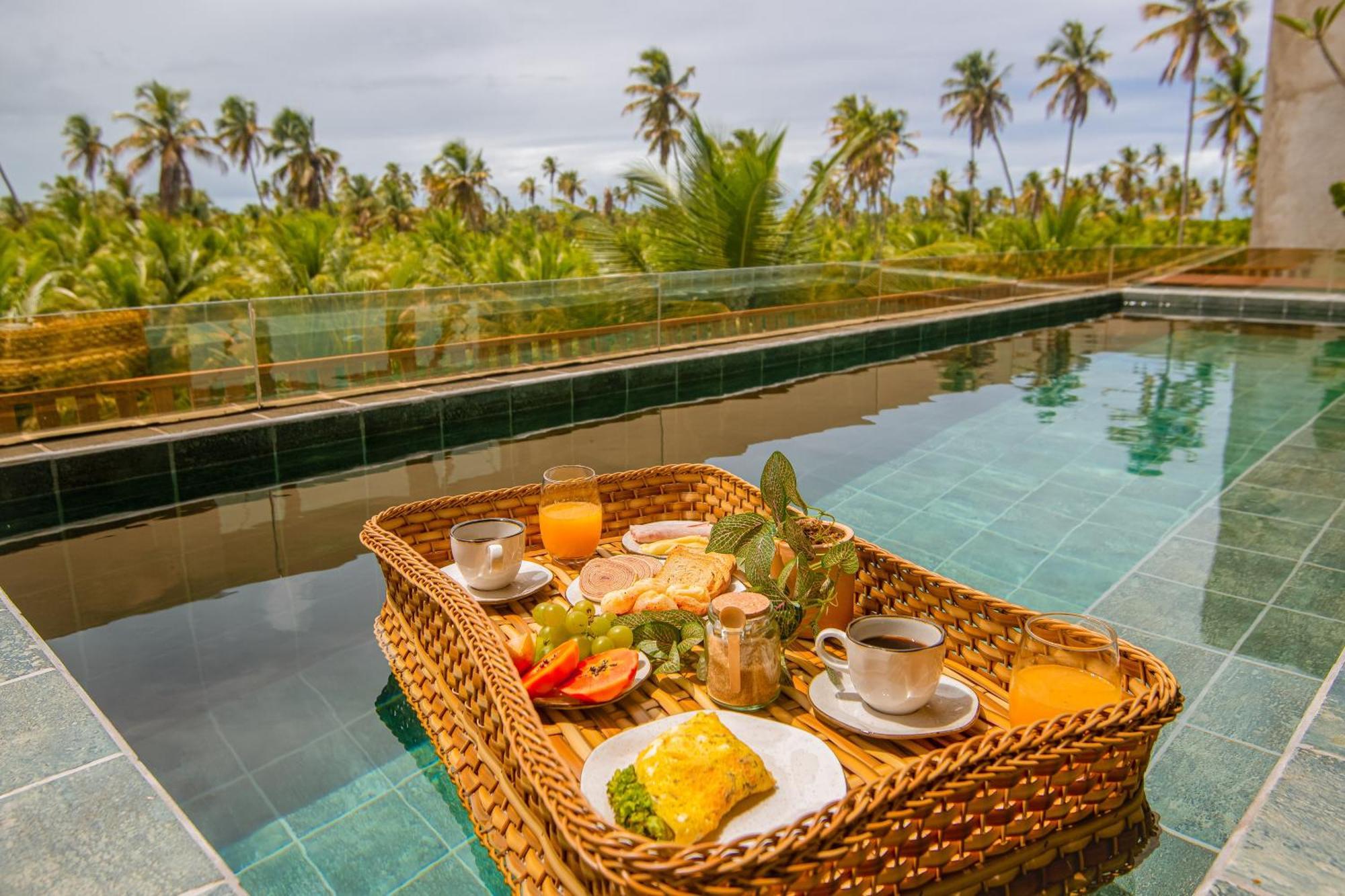 Milagres Hospedagens - Praia E Vista Coqueiros Sao Miguel dos Milagres Ngoại thất bức ảnh