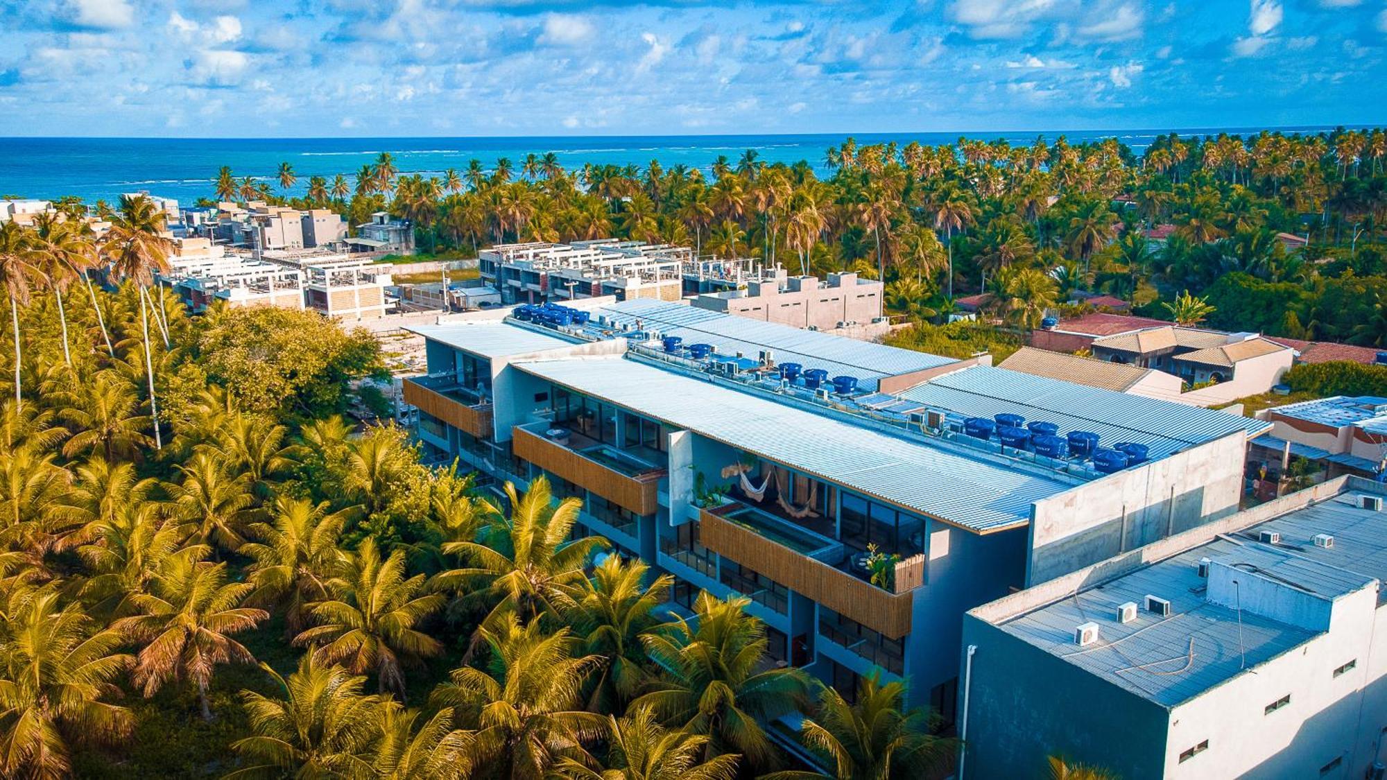 Milagres Hospedagens - Praia E Vista Coqueiros Sao Miguel dos Milagres Ngoại thất bức ảnh
