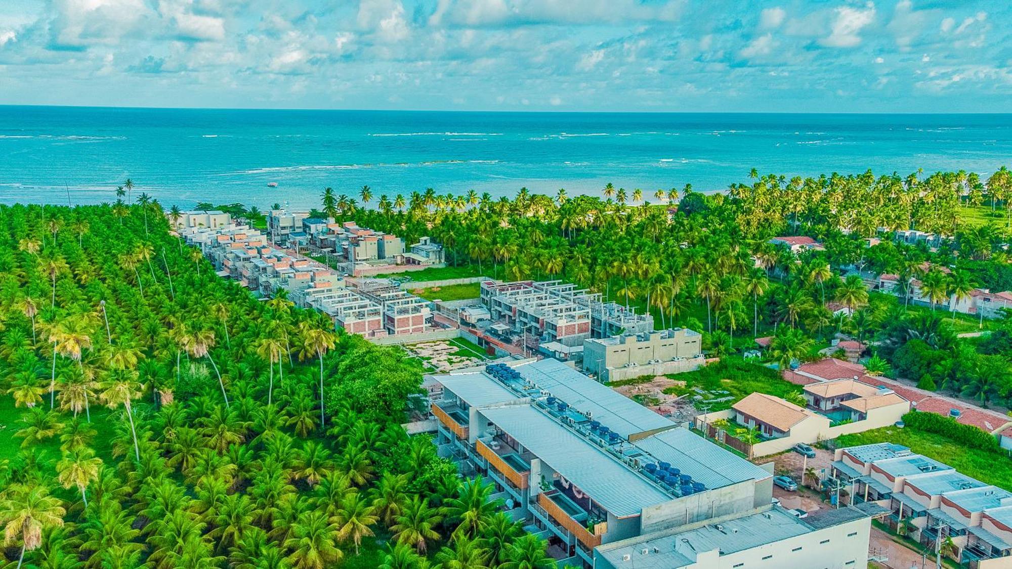 Milagres Hospedagens - Praia E Vista Coqueiros Sao Miguel dos Milagres Ngoại thất bức ảnh